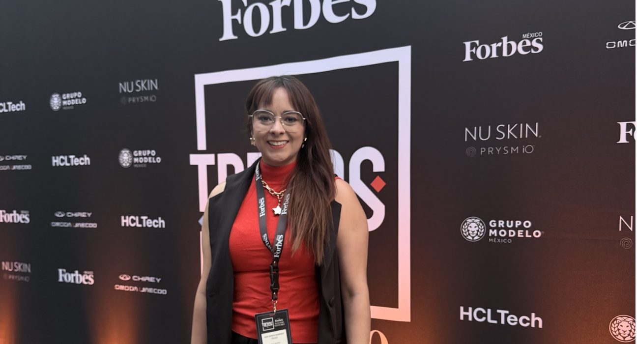 Perspectiva en primera persona (POV) de un asistente en el Foro Forbes Trends