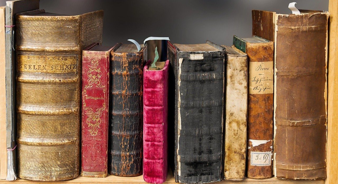 Varita mágica sobre libros antiguos, en alusión al reparto de James y Lily Potter en la serie de HBO Max